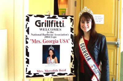 Mrs. Georgia 2004 National BBQ Association Expo, Grillfitti